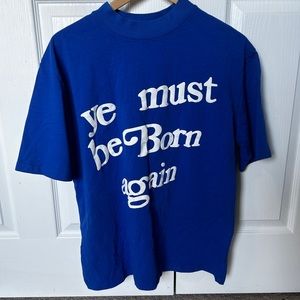 YE MUST BE BORN AGAIN Blue Medium